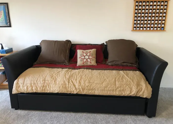 2 Master Suites And Loft With Kitchenette In Upper Level Within Our Shared Townhome